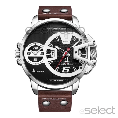 Ceas WEIDE Quartz Casual Sport Negru UV1702-3C