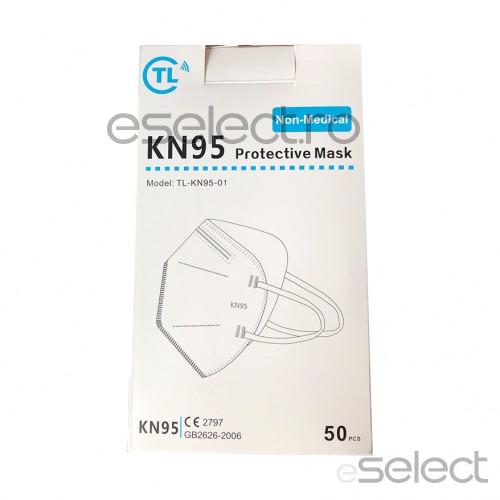 Set 50 bucati Masca de protectie KN95 Certificata CE 2797