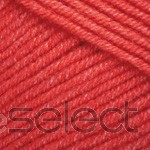 Fir Textil YarnArt Jeans 26, pentru tricotat si crosetat, bumbac si poliacril, Rosu, 50 gr