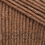 Fir Textil YarnArt Jeans 40, pentru tricotat si crosetat, bumbac si poliacril, Maro, 50 gr