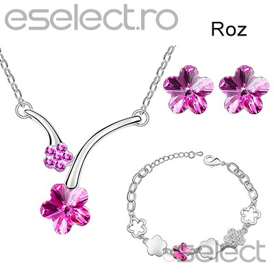 Set Spring Pastel Flowers-Roz