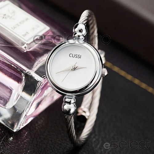 Ceas Dama Quartz Vintage Silver and Gold