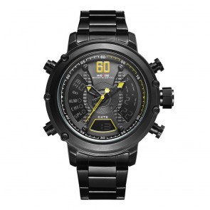 Ceas WEIDE Quartz Casual Sport Galben WH6905B-3C