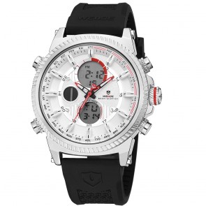 Ceas WEIDE Quartz Casual Sport Alb WH6403-2C