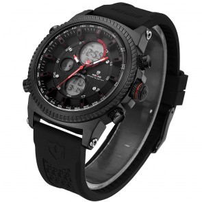 Ceas WEIDE Quartz Casual Sport Rosu WH6403B-2C