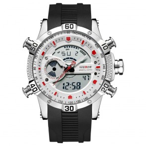 Ceas WEIDE Quartz Casual Sport Alb WH6902-4C