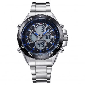 Ceas WEIDE Quartz Casual Sport Albastru WH1103-6C