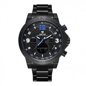 Ceas WEIDE Quartz Casual Sport Albastru WH6908B-4C