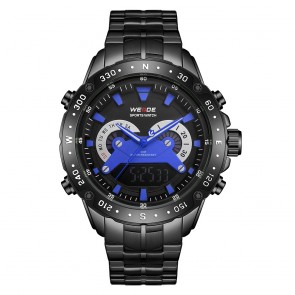 Ceas WEIDE Quartz Casual Sport Albastru WH8501B-3C