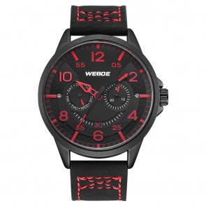 Ceas WEIDE Quartz Casual Sport Rosu WD008-3C