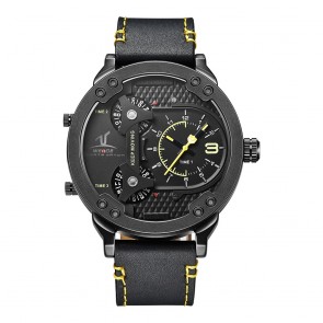 Ceas WEIDE Quartz Casual Sport Galben UV1506B-3C