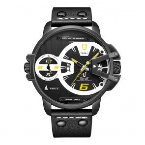 Ceas WEIDE Quartz Casual Sport Galben UV1702B-7C