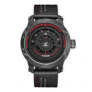 Ceas WEIDE Quartz Casual Sport Rosu UV1708B-2C