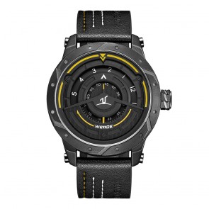 Ceas WEIDE Quartz Casual Sport Galben UV1708B-3C