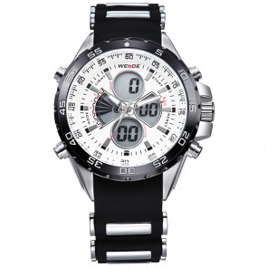 Ceas WEIDE Quartz Casual Sport Alb WH1103-8C