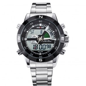 Ceas WEIDE Quartz Casual Sport Negru WH1104m