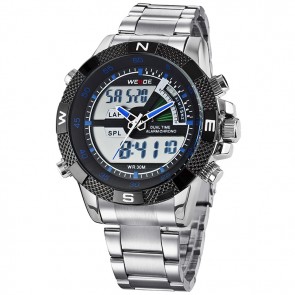 Ceas WEIDE Quartz Casual Sport Albastru WH1104-6C