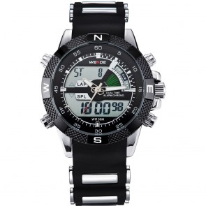 Ceas WEIDE Quartz Casual Sport Negru WH1104s