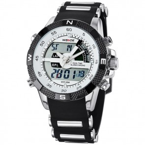 Ceas WEIDE Quartz Casual Sport Alb WH1104-9C