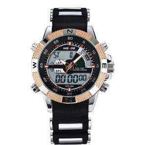 Ceas WEIDE Quartz Casual Sport Auriu WH1104-14C