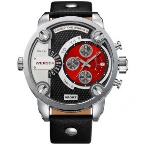 Ceas WEIDE Quartz Casual Sport Rosu WH3301-3C