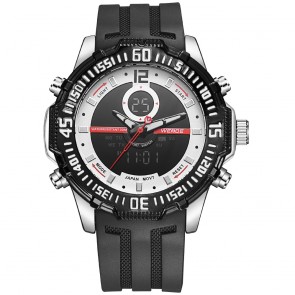 Ceas WEIDE Quartz Casual Sport Alb WH6105-8C