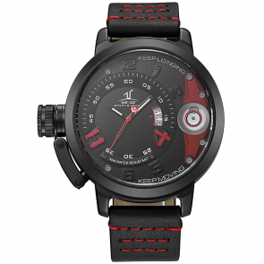 Ceas WEIDE Quartz Casual Sport Rosu UV1606B-2C