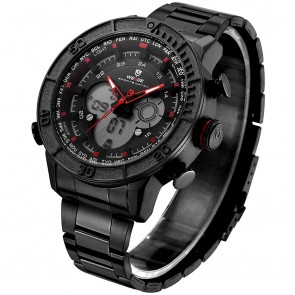 Ceas WEIDE Quartz Casual Sport Rosu WH6308B-2C