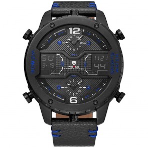 Ceas WEIDE Quartz Casual Sport Albastru WH6401B-4C