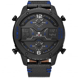 Ceas WEIDE Quartz Casual Sport Albastru WH6401B-4C