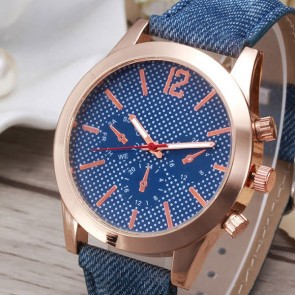 Ceas Dama Quartz Rose Denim