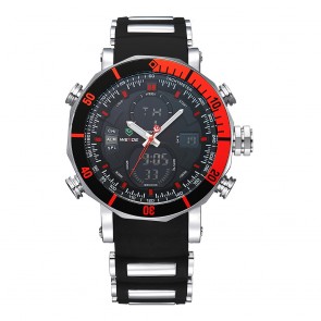 Ceas WEIDE Quartz Casual Sport Rosu WH5203-9C