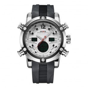 Ceas WEIDE Quartz Casual Sport Alb WH5205-8C