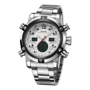 Ceas WEIDE Quartz Casual Sport Alb WH5205-2C