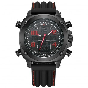 Ceas WEIDE Quartz Casual Sport Rosu WH5208B-2C