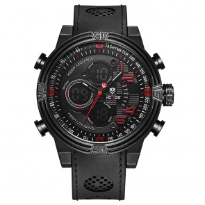 Ceas WEIDE Quartz Casual Sport Rosu WH5209B-6C