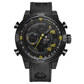 Ceas WEIDE Quartz Casual Sport Galben WH5209B-7C