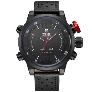 Ceas WEIDE Quartz Casual Sport Negru WH5210B-1C