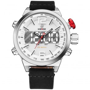 Ceas WEIDE Quartz Casual Sport Alb WH6101-2C