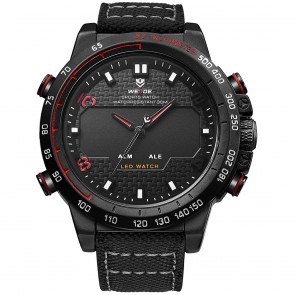 Ceas WEIDE Quartz Casual Sport Rosu WH6102B-6C