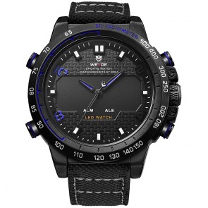 Ceas WEIDE Quartz Casual Sport Albastru WH6102B-8C