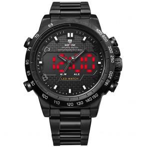 Ceas WEIDE Quartz Casual Sport Negru WH6102B-1C