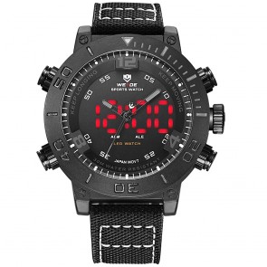 Ceas WEIDE Quartz Casual Sport Negru WH6103B-1C