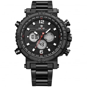 Ceas WEIDE Quartz Casual Sport Negru WH6305B-1C