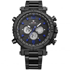 Ceas WEIDE Quartz Casual Sport Albastru WH6305B-4C