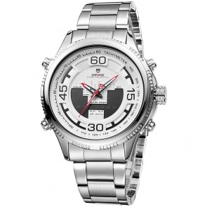 Ceas WEIDE Quartz Casual Sport Alb WH6306-2C