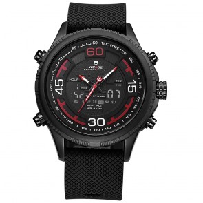 Ceas WEIDE Quartz Casual Sport Rosu WH6306B-6C