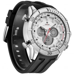 Ceas WEIDE Quartz Casual Sport Alb WH6308-4C