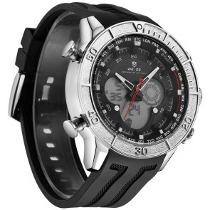 Ceas WEIDE Quartz Casual Sport Negru WH6308s