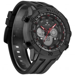 Ceas WEIDE Quartz Casual Sport Rosu WH6308B-6C